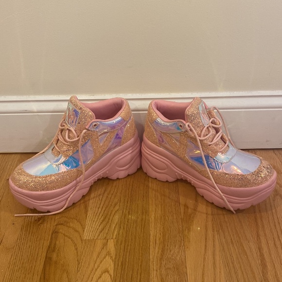 Y.R.U. Matrixx Platform Sneakers in light pink - Picture 6 of 6
